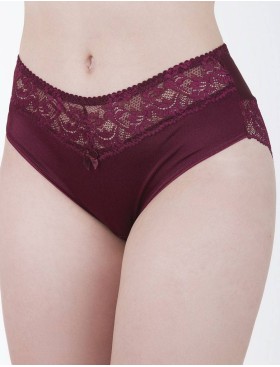 Трусы слипы Simona M 035/30 бордовый, Цвет: бордо, Размеры: M