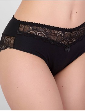 Трусы слипы Simona M 035/24 черный, Цвет: черный, Размеры: M