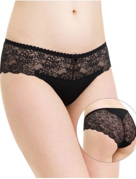 Трусы слипы Simona M 045 черный, Цвет: черный, Размеры: XL