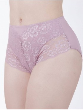 Высокие трусы слипы Elli 420 хрустальная роза, Цвет: хрустальная роза, Размеры: L