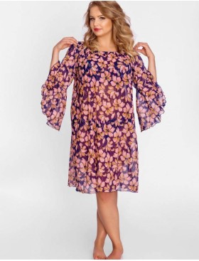 Туника пляжная Akcent 1, Цвет: мульти, Размеры: S/M