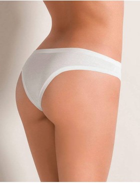 Набор хлопковых трусов бразилиана Cotonella GD139 L_ALTRA bianco (3 шт), Цвет: bianco (белый), Размеры: XL, изображение 2