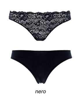 Набор трусов бразилиана Cotonella GD170 L_ALTRA nero (2 шт), Цвет: nero (черный), Размеры: S, изображение 3