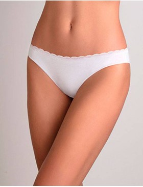 Набор хлопковых трусов бразилиана Cotonella GD292 L_ALTRA bianco (3 шт), Цвет: bianco (белый), Размеры: S