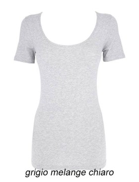 Футболка хлопковая с коротким рукавом Cotonella GD010 L_ALTRA grigio melange, Цвет: grigio melange (серы, Размеры: S, изображение 3