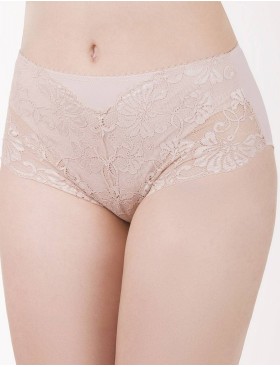 Высокие трусы слипы Elli 420 серебристый пион, Цвет: серебристый пион, Размеры: L