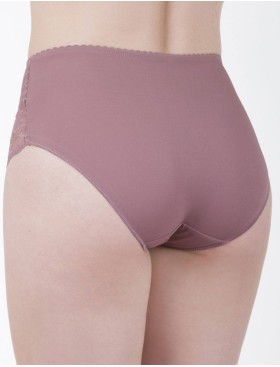 Высокие трусы слипы Elli 420 кофейно-розовый, Цвет: кофейно-розовый, Размеры: L, изображение 2