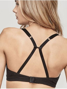 Хлопковый бюстгальтер бралетт Infiore TANGO 855 nero, Цвет: nero (черный), Размеры: S, изображение 2