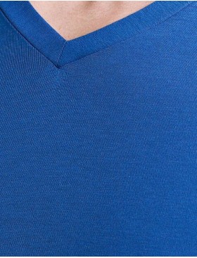 Футболка с треугольным вырезом Jolidon M17BL blue, Цвет: blue (синий), Размеры: M, изображение 3