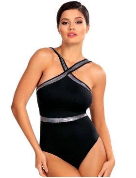 Слитный купальник Lorin L4423/1, Цвет: черный, Размеры: S