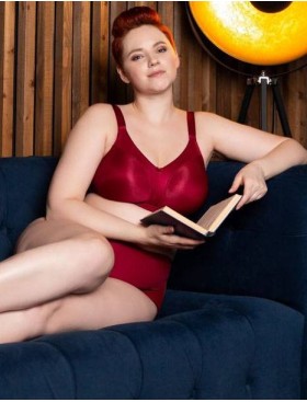 Бюстгальтер мягкий без косточек Sermija LIZE 180-19-L / 181-19-L красная румба, Цвет: красная румба, Размеры: 90D, изображение 6