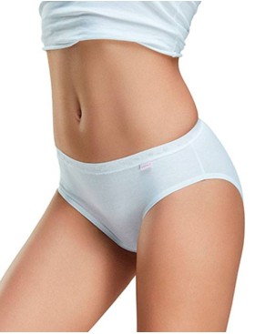 Хлопковые трусы слипы Cotonella AD739 INTIMO NATURALE bianco, Цвет: bianco (белый), Размеры: S