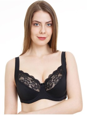 Бюстгальтер мягкий с подкроем Elli 3000 черный, Цвет: черный, Размеры: 80C, изображение 2