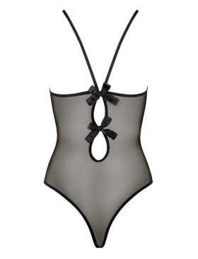 Соблазнительное боди Passion MELANIA BODY, Цвет: черный, Размеры: S/M, изображение 4