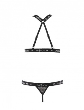 Сексуальный комплект Passion MIRAJANE SET, Цвет: черный, Размеры: 2XL/3XL, изображение 4