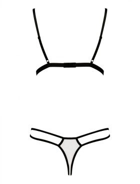 Сексуальный комплект Passion ORIHIME SET, Цвет: белый, Размеры: 2XL/3XL, изображение 4