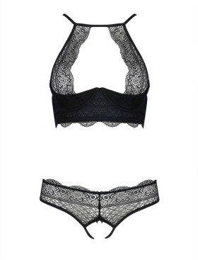 Сексуальный комплект Passion YONA SET, Цвет: черный, Размеры: L/XL, изображение 3