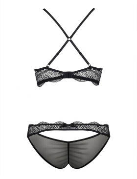 Сексуальный комплект Passion YONA SET, Цвет: черный, Размеры: L/XL, изображение 4