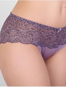 Трусы слипы биколор Simona M 045 серо-туман, Цвет: серо-туман, Размеры: 2XL