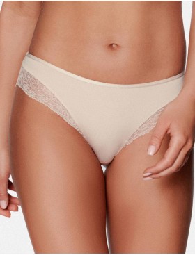 Трусы бразилиана Esotiq 38711 RAGAZZA, Цвет: светло-бежевый, Размеры: M