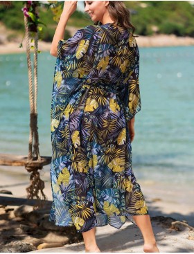 Шифоновая туника с бисером Mia-Amore COSTA BRAVA 8865, Цвет: мультиколор, Размеры: S/M, изображение 3