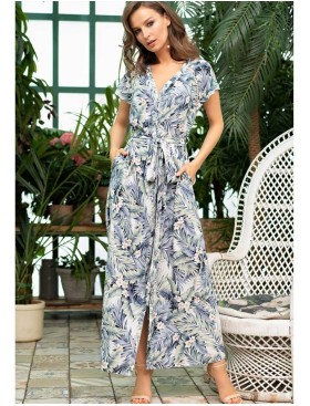 Платье-халат из тканой вискозы Mia-Amore MADEIRA 6978, Цвет: мультиколор, Размеры: XL