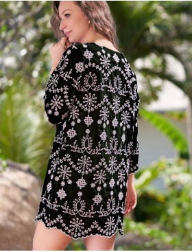 Туника из хлопка Mia-Amore NOIR 1335, Цвет: черный, Размеры: S/M, изображение 2