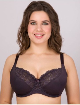 Бюстгальтер мягкий Milavitsa 102830 / 112830 эспрессо, Цвет: эспрессо, Размеры: 70I, изображение 3