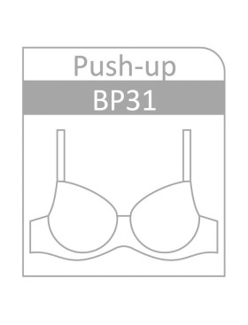 Бюстгальтер балконет пуш-ап Nipplex PATRICIA II P-UP белый, Цвет: белый, Размеры: 70C, изображение 4