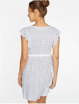 Пляжное платье Ysabel Mora 85717 белый/черный, Цвет: белый/черный, Размеры: L, изображение 2