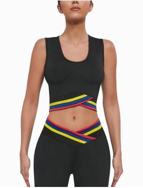 Спортивный топ Bas Bleu CHAMP TOP 30 200 den, Цвет: черный, Размеры: S, изображение 3