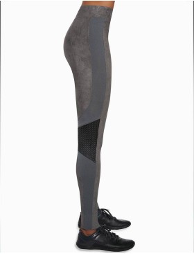 Леггинсы для спорта Bas Bleu FLINT 300 den, Цвет: серый, Размеры: S, изображение 3