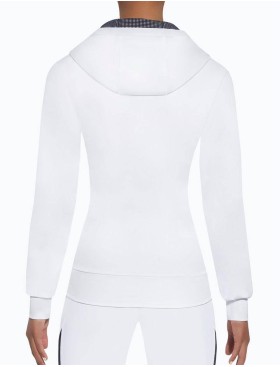 Толстовка для фитнеса Bas Bleu IMAGIN BLOUSE 200 den, Цвет: белый, Размеры: S, изображение 3