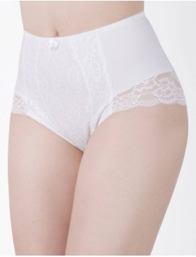 Высокие моделирующие трусы Elli 690 белый, Цвет: белый, Размеры: XL