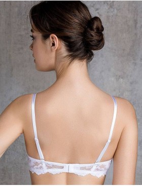 Бюстгальтер балконет пуш-ап Mioocchi VIVIAN 7582 bianco, Цвет: bianco (белый), Размеры: 90B, изображение 3