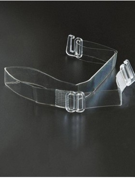 Бретели силиконовые 15 мм с пластиковым крючком Coquette Revue 38022, Цвет: бесцветный, Размеры: UN