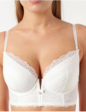 Бюстье с пуш-ап Coquette Revue MONTALE 90156M, Цвет: молоко, Размеры: 70D