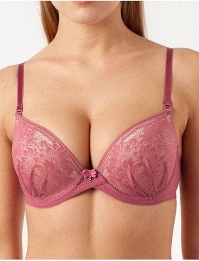 Бюстгальтер балконет с гелевым пуш-ап Coquette Revue CELINE 82075Р, Цвет: розовый, Размеры: 70D