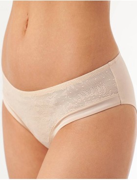 Трусы слипы Coquette Revue SECRET 61008N, Цвет: бежевый, Размеры: S