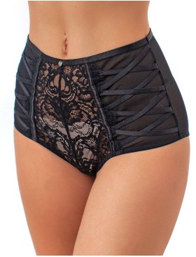 Трусы макси Coquette Revue SUCCESS 64098, Цвет: черный, Размеры: M