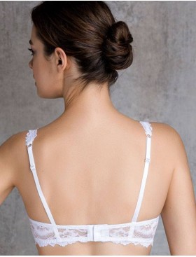 Бюстгальтер бралетт без косточек Mioocchi VIVIAN 7589 bianco, Цвет: bianco (белый), Размеры: 80B, изображение 3