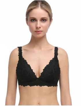 Бюстгальтер бралетт без косточек Mioocchi VIVIAN 7589 nero, Цвет: nero (черный), Размеры: 70A, изображение 3