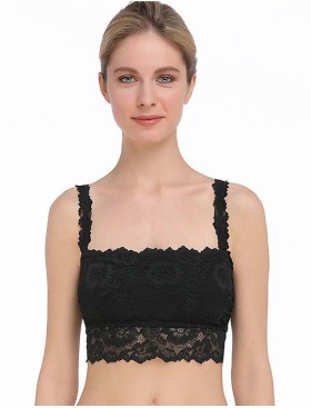 Кружевной топ бандо Mioocchi VIVIAN 7590 nero, Цвет: nero (черный), Размеры: M, изображение 3