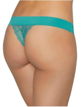 Кружевные трусы стринги Ysabel Mora INTIMATES 19216 зеленый, Цвет: зеленый, Размеры: S, изображение 2