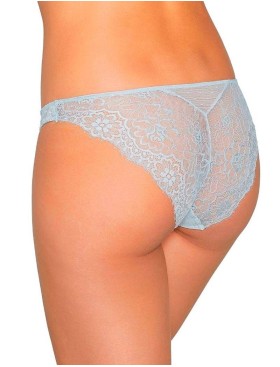 Кружевные трусы слипы Ysabel Mora INTIMATES 19218 MINI серо-голубой, Цвет: серо-голубой, Размеры: S, изображение 2