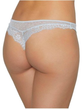 Кружевные трусы стринги Ysabel Mora INTIMATES 19220 серо-голубой, Цвет: серо-голубой, Размеры: S, изображение 2