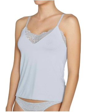 Майка с кружевными вставками Ysabel Mora INTIMATES 19221 серо-голубой, Цвет: серо-голубой, Размеры: S