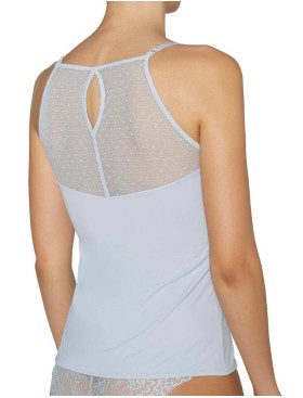 Майка с кружевными вставками Ysabel Mora INTIMATES 19221 серо-голубой, Цвет: серо-голубой, Размеры: S, изображение 2