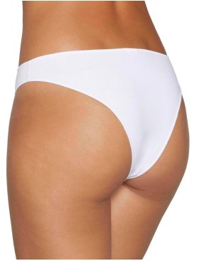Хлопковые трусы бразилиана Ysabel Mora 19645 белый, Цвет: белый, Размеры: L