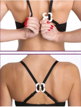 Соединитель бретелей Julimex BA-13, Цвета: белый, Размеры: UN, изображение 2